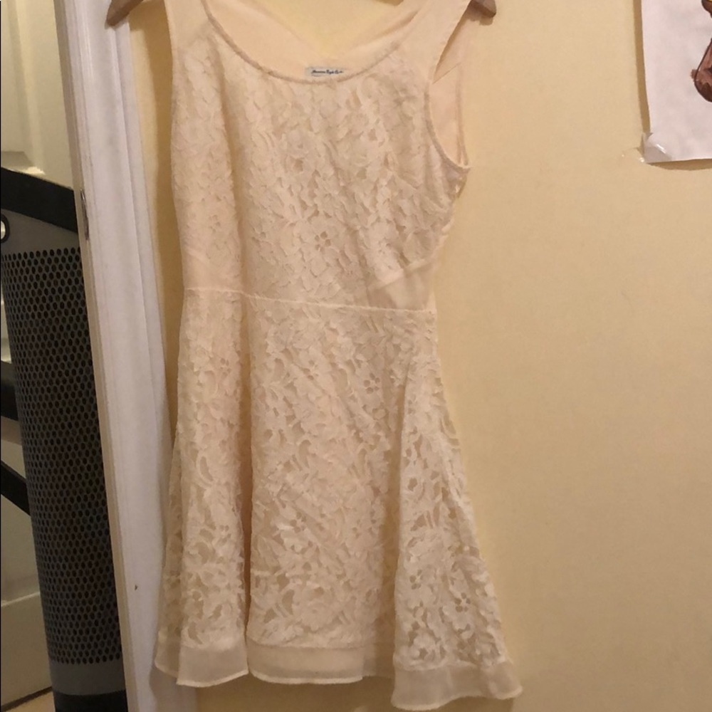 American Eagle Outfitters Floral Mesh Dress!